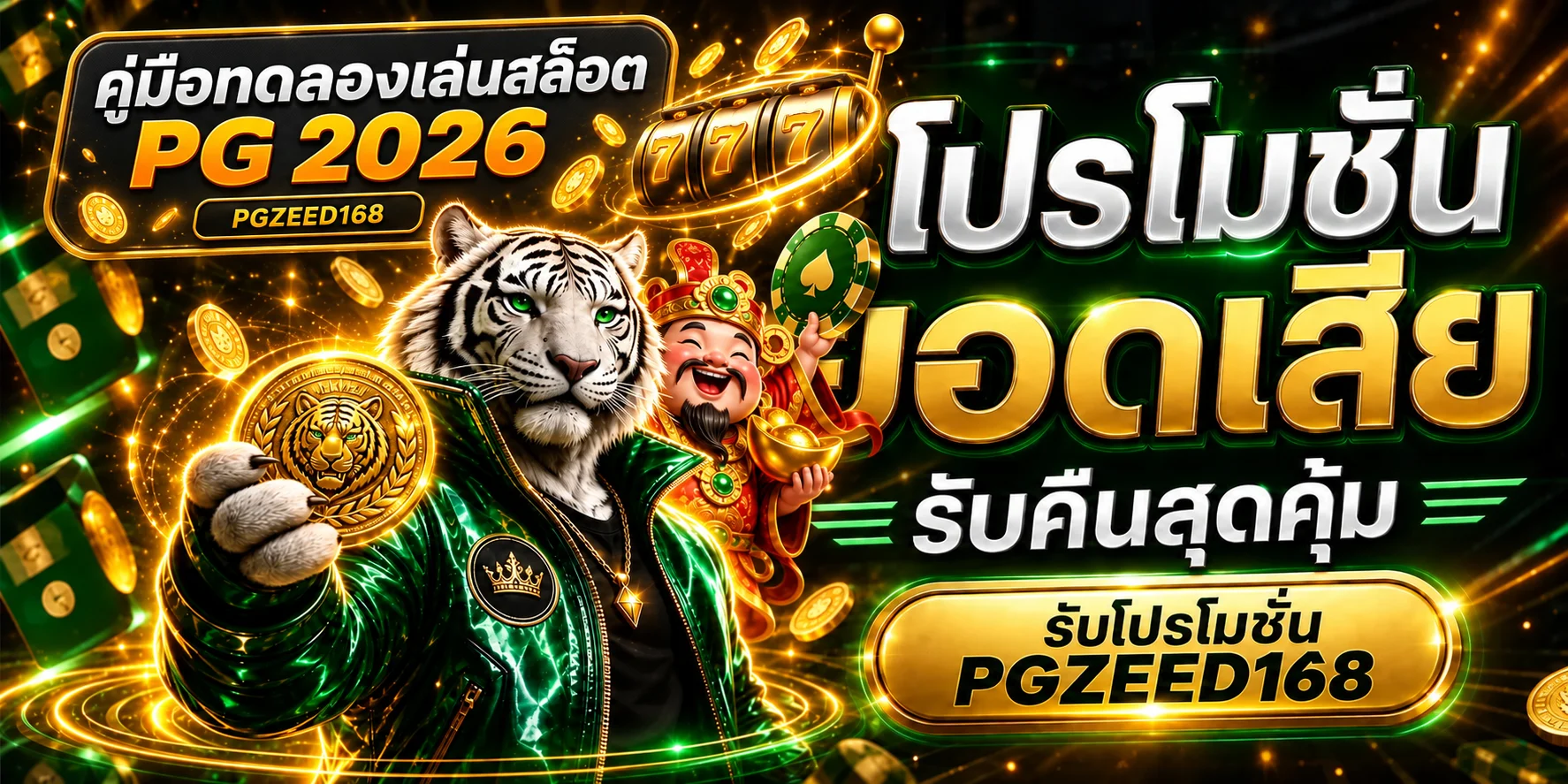 PGZEED168 คู่มือทดลองเล่นสล็อต PG 2026